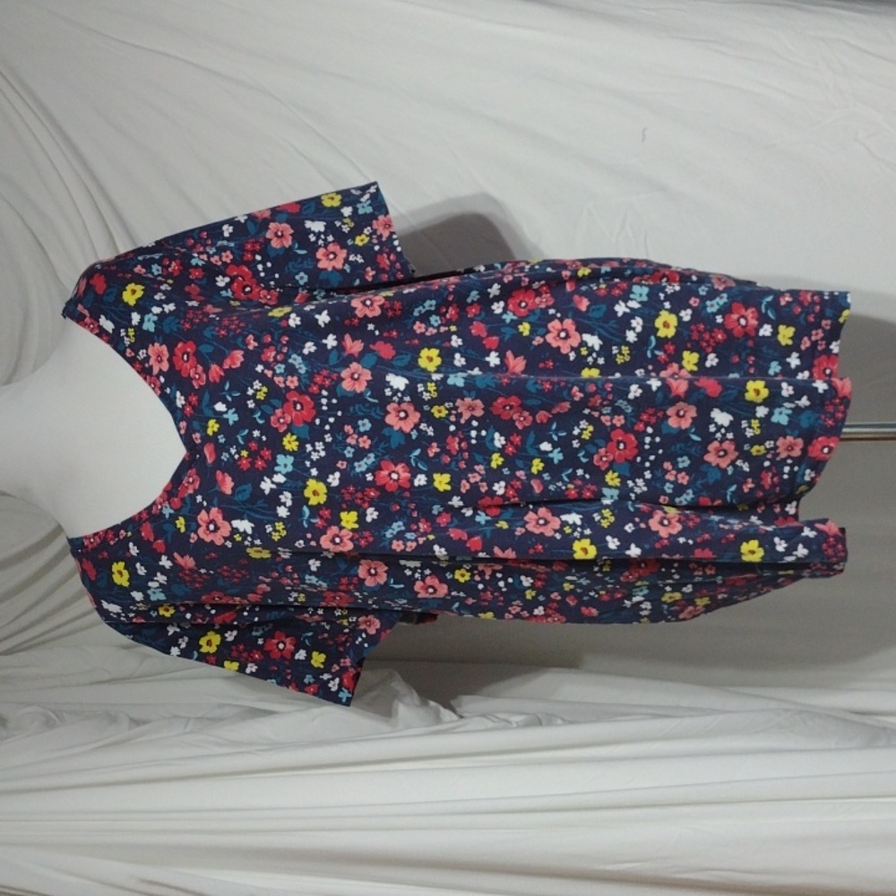 Floral garden Woman Within top, sz 2X
